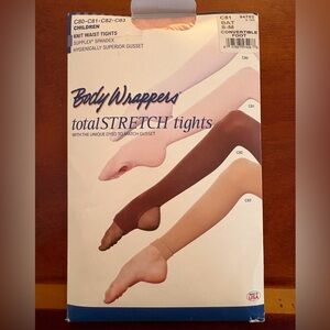 NWT.  Body Wrappers C81 totalSTRETCH tights. Size (S-M)
